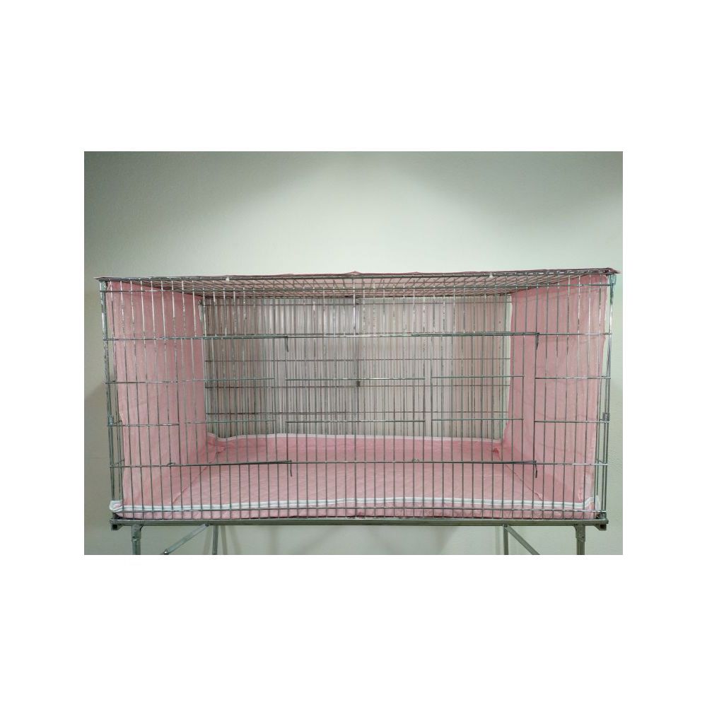 Parure de cage - Double - Rose - Motif étoiles