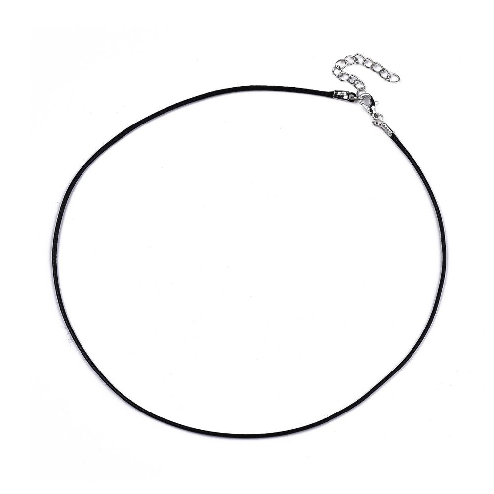 Collier en coton ciré - 43.5 cm