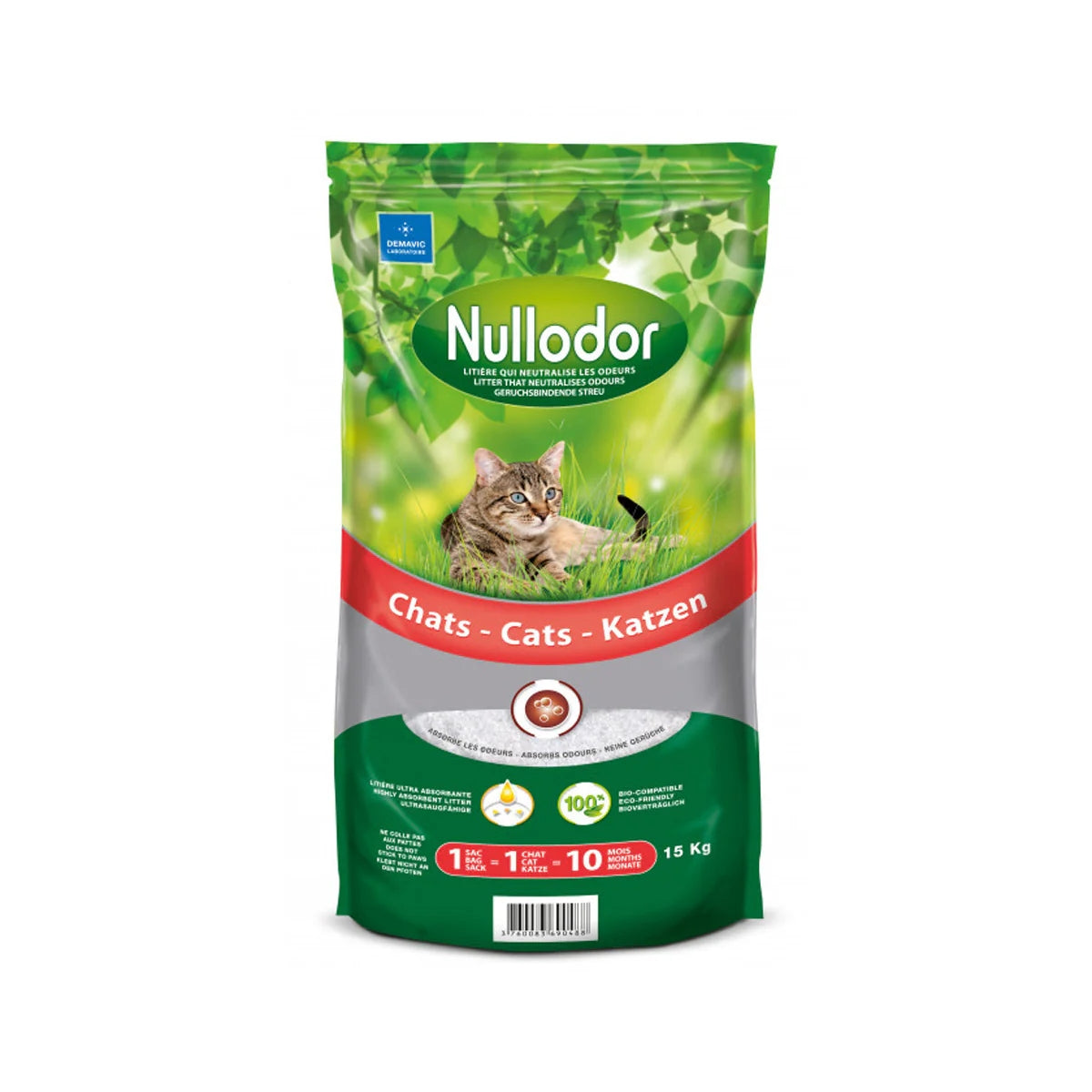 Nullodor - Litiere Chat