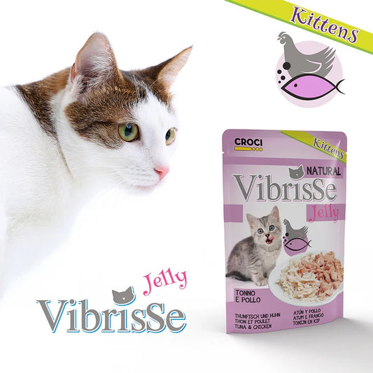 Vibrisse Kitten - Pouch Jelly - Tuna & Chicken