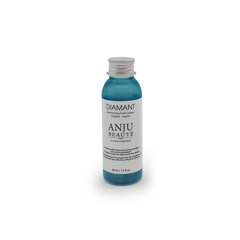 Anju Beauté - Diamant - Shampoing spécial bleu - silver - panachés