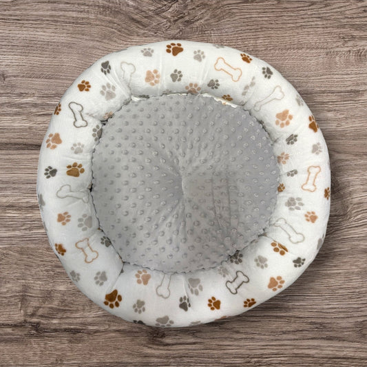 Coussin Douillet - pour arbre à chat - Ø 50 cm - Pattes de chat tout doux