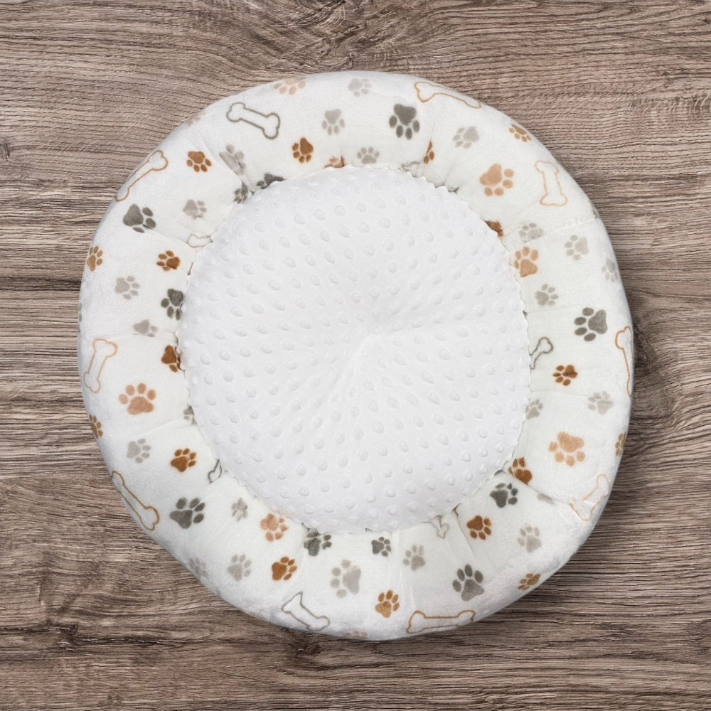 Coussin Douillet - Ø 50 cm - Pattes de chat tout doux