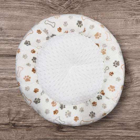 Coussin Douillet - Ø 50 cm - Pattes de chat tout doux
