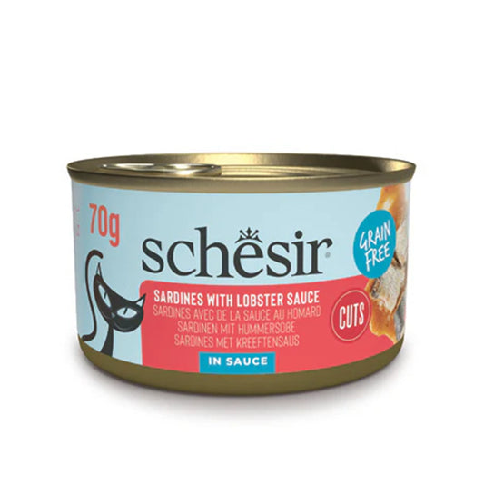 12x Schesir - Filets De Sardines En Sauce Au Homard