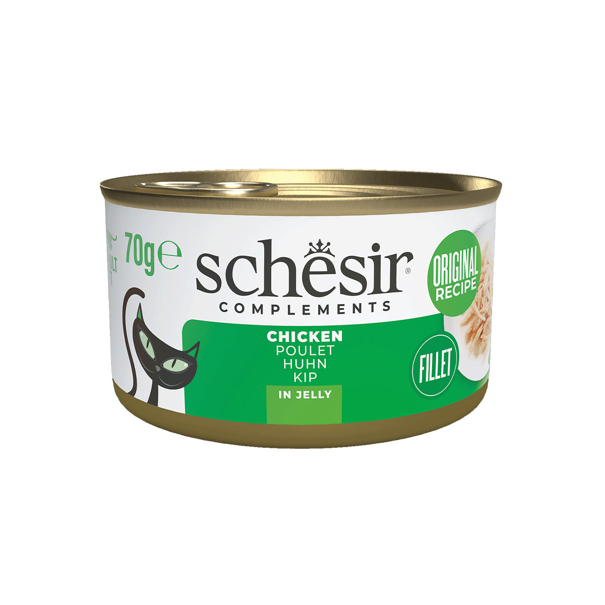 12x Schesir Gelée - Filet De Poulet