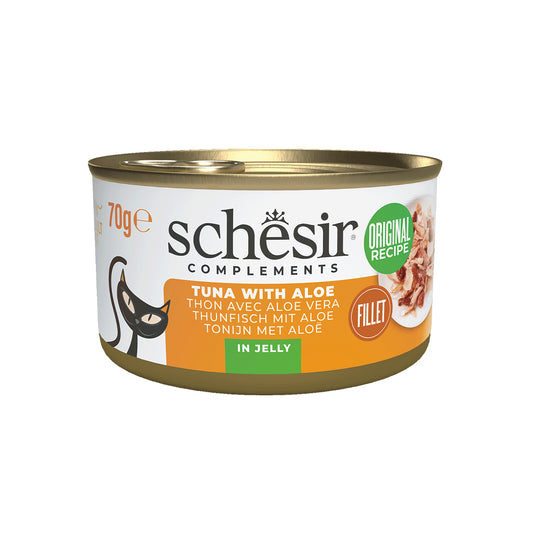 12x Schesir Gelée - Thon Avec Aloes
