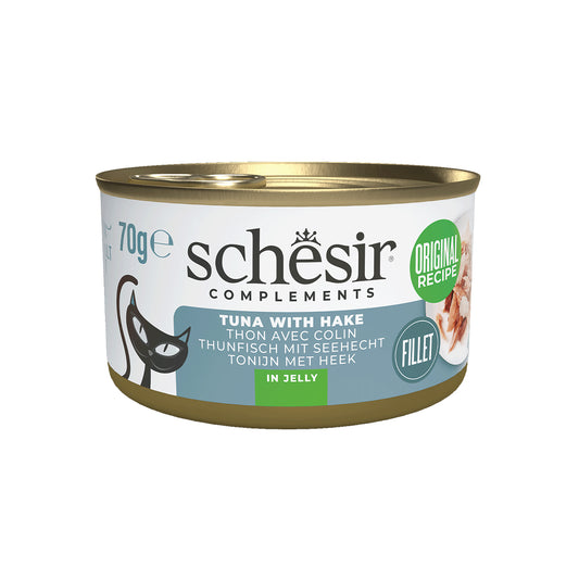 12x Schesir Gelée - Thon Avec Colin