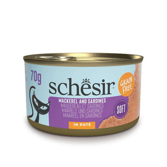 12x Schesir - Paté de Sardines Et Maquereaux