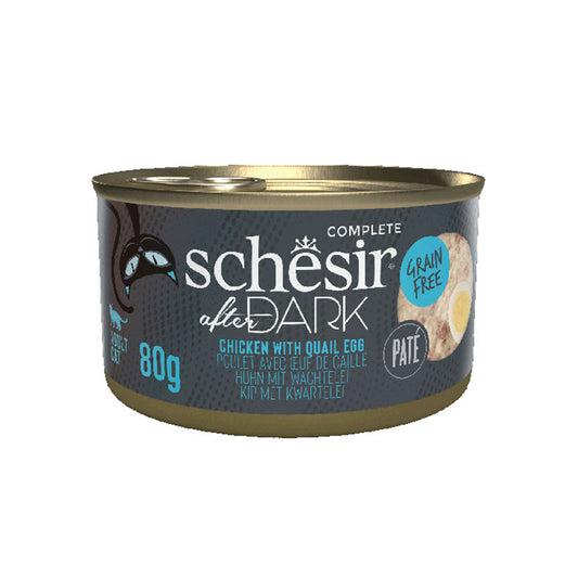 12x Schesir After Dark - Paté - Poulet Et Œuf