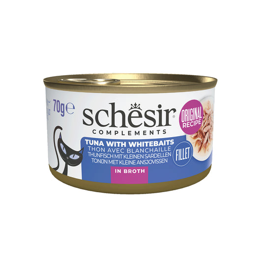 12x Schesir Bouillon - Thon Et Blanchaille