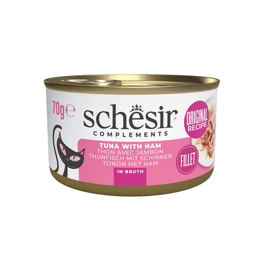 12x Schesir Bouillon - Thon Et Jambon