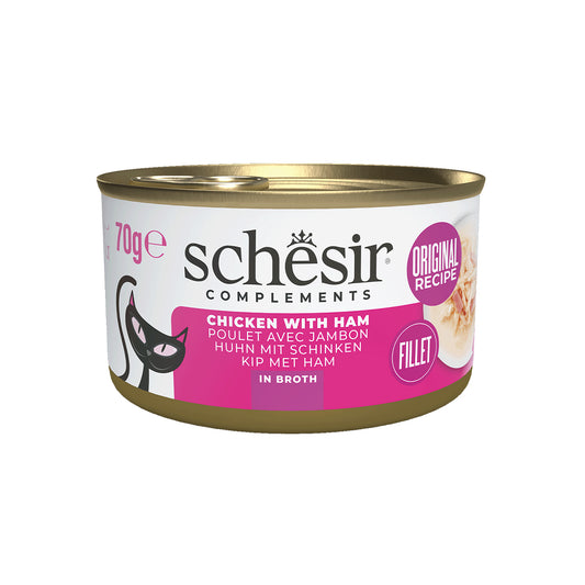 12x Schesir Bouillon - Poulet Et Jambon