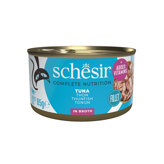 12x Schesir Bouillon - Thon Au Naturel
