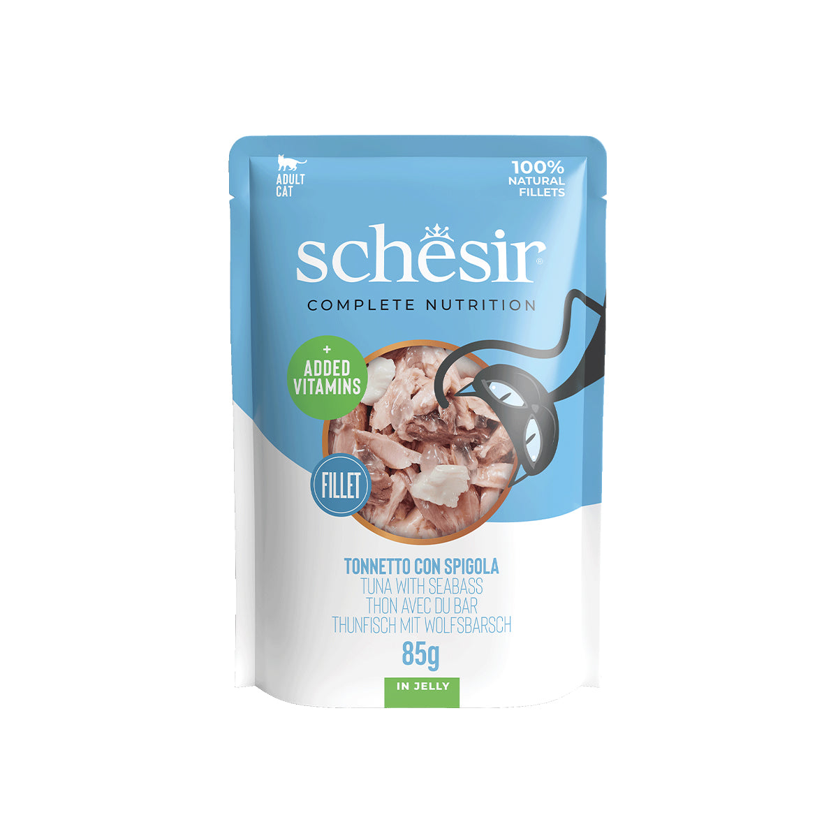 12x Schesir Gelée - Thon Et Bar