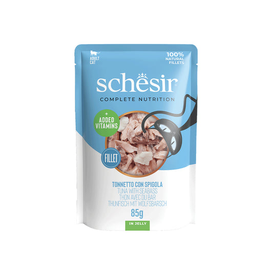 12x Schesir Gelée - Thon Et Bar