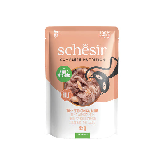 12x Schesir Gelée - Thon Et Saumon