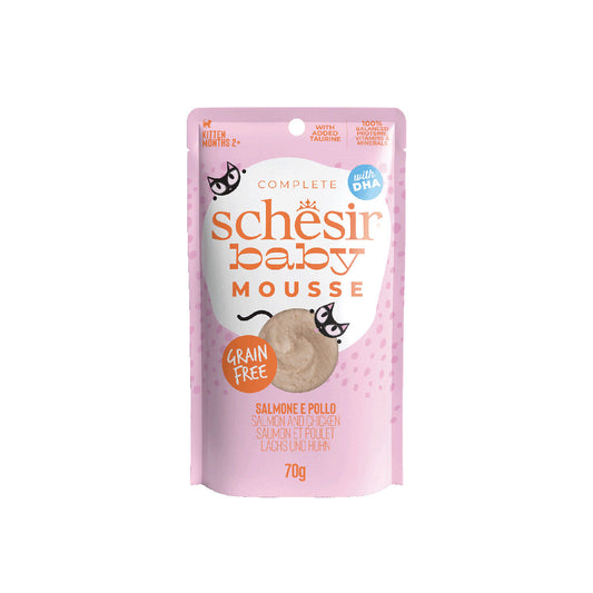 12x Schesir Baby - Mousse - Saumon