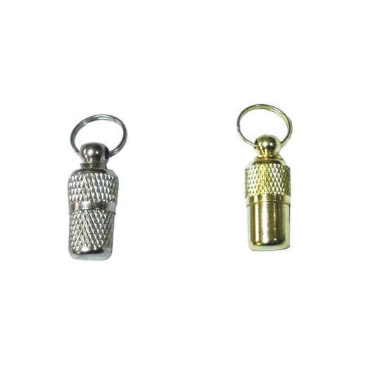 Pendentif porte adresse en métal
