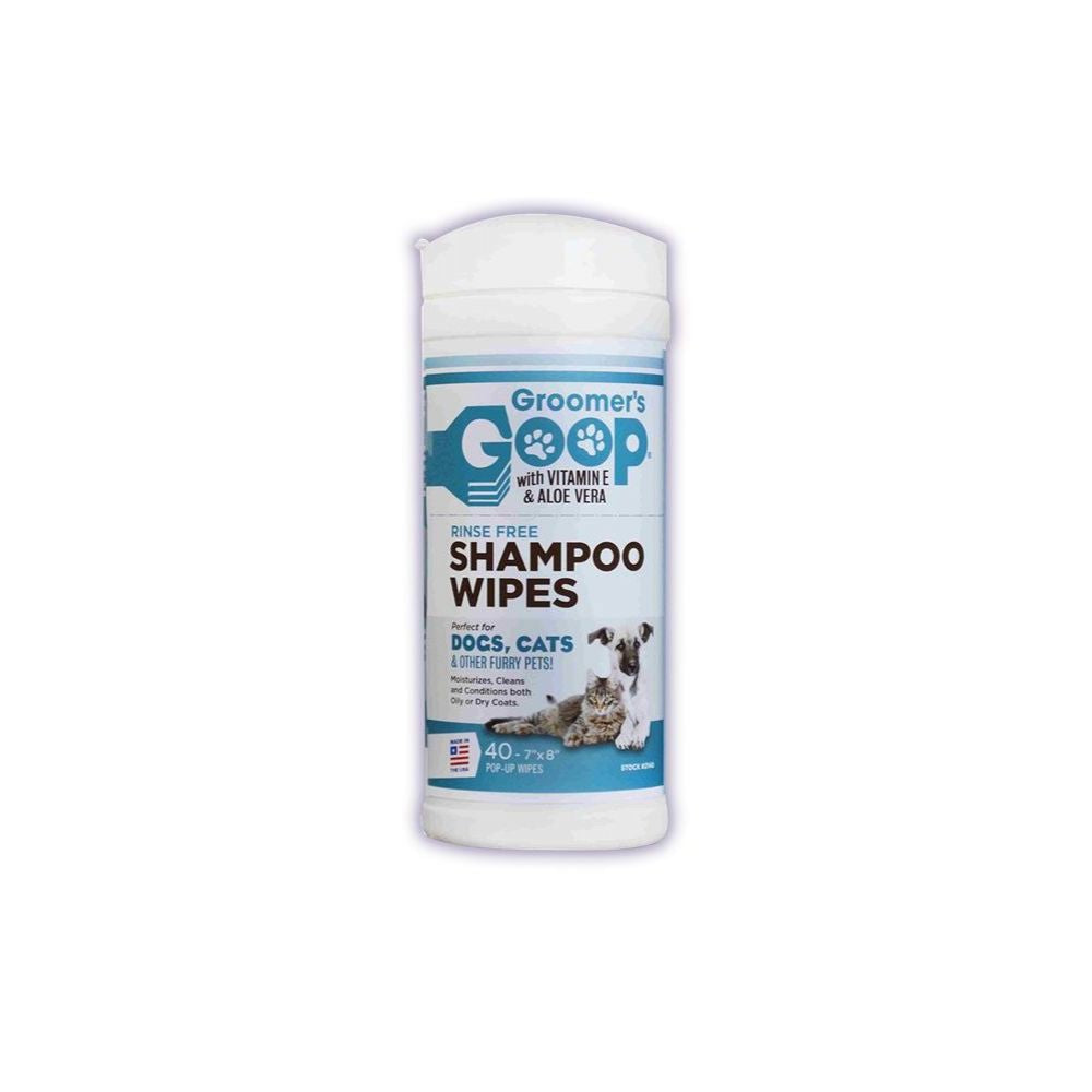 Groomer's Goop - Lingettes nettoyantes - 40 pces