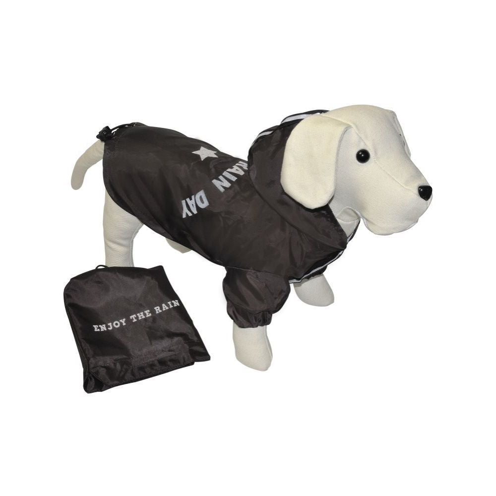 Manteau de pluie, noir