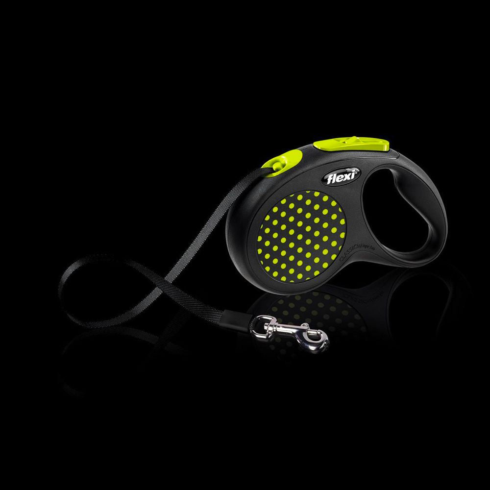 Laisse Flexi - Jaune