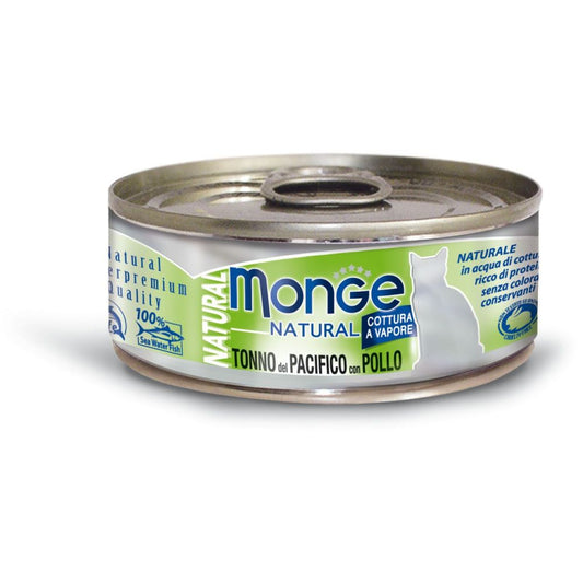 Monge Natural - Cat - Tonno del Pacifico con Pollo