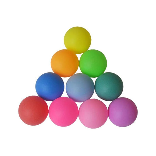 Balle de ping pong colorée