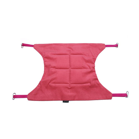 Hamac - Velours côtelé fin - rose - 55 x 45 cm