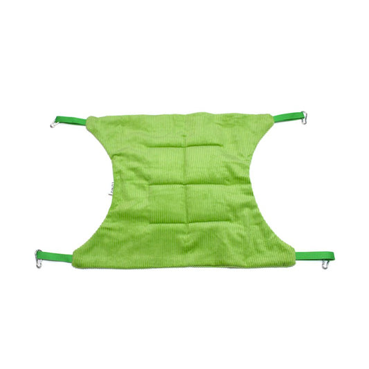 Hamac - Velours côtelé - vert - 55 x 45 cm