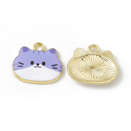 Pendentif en alliage - Charme de chat