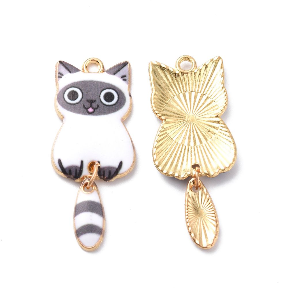 Pendentif en alliage - Chat
