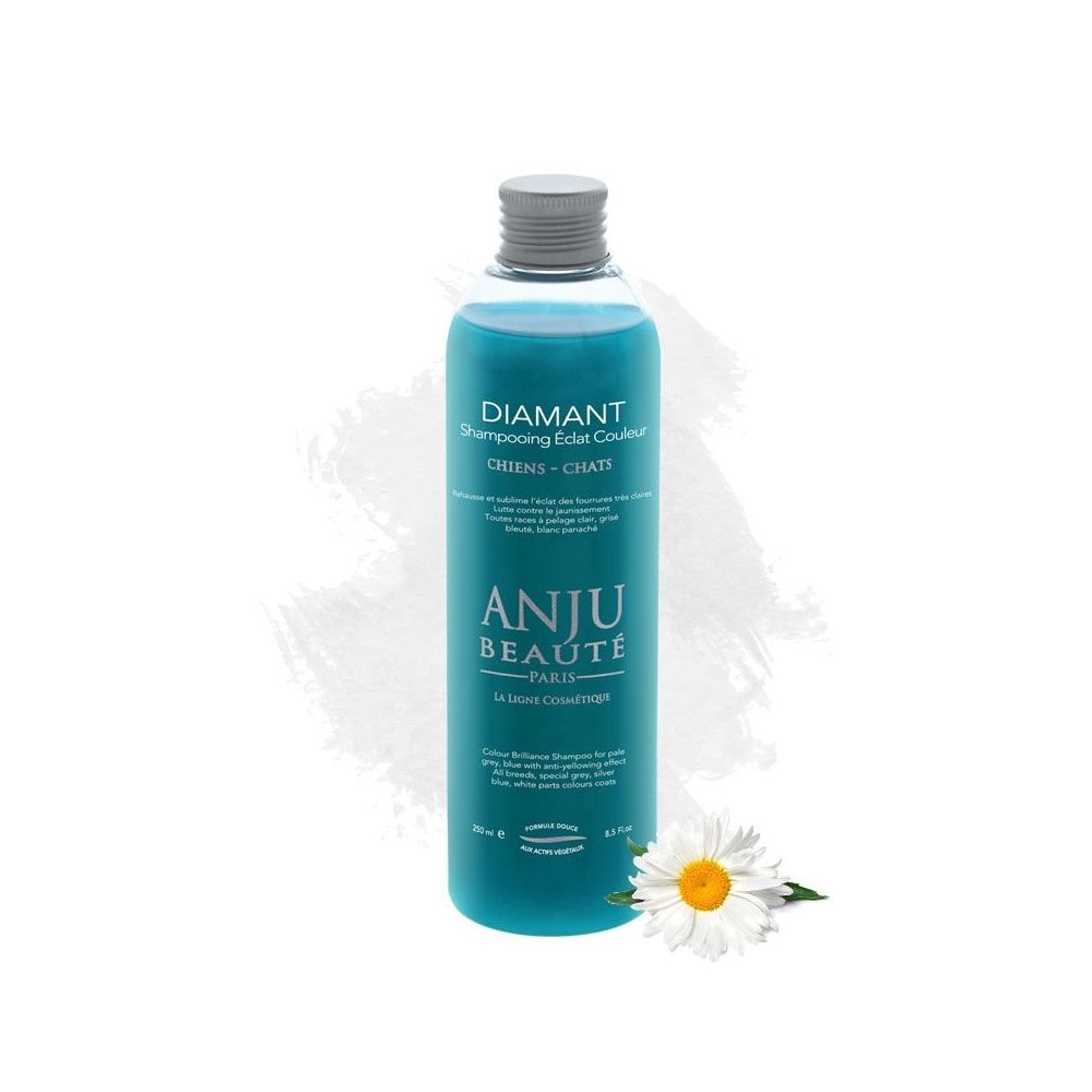 Anju Beauté - Diamant - Shampoing spécial bleu - silver - panachés