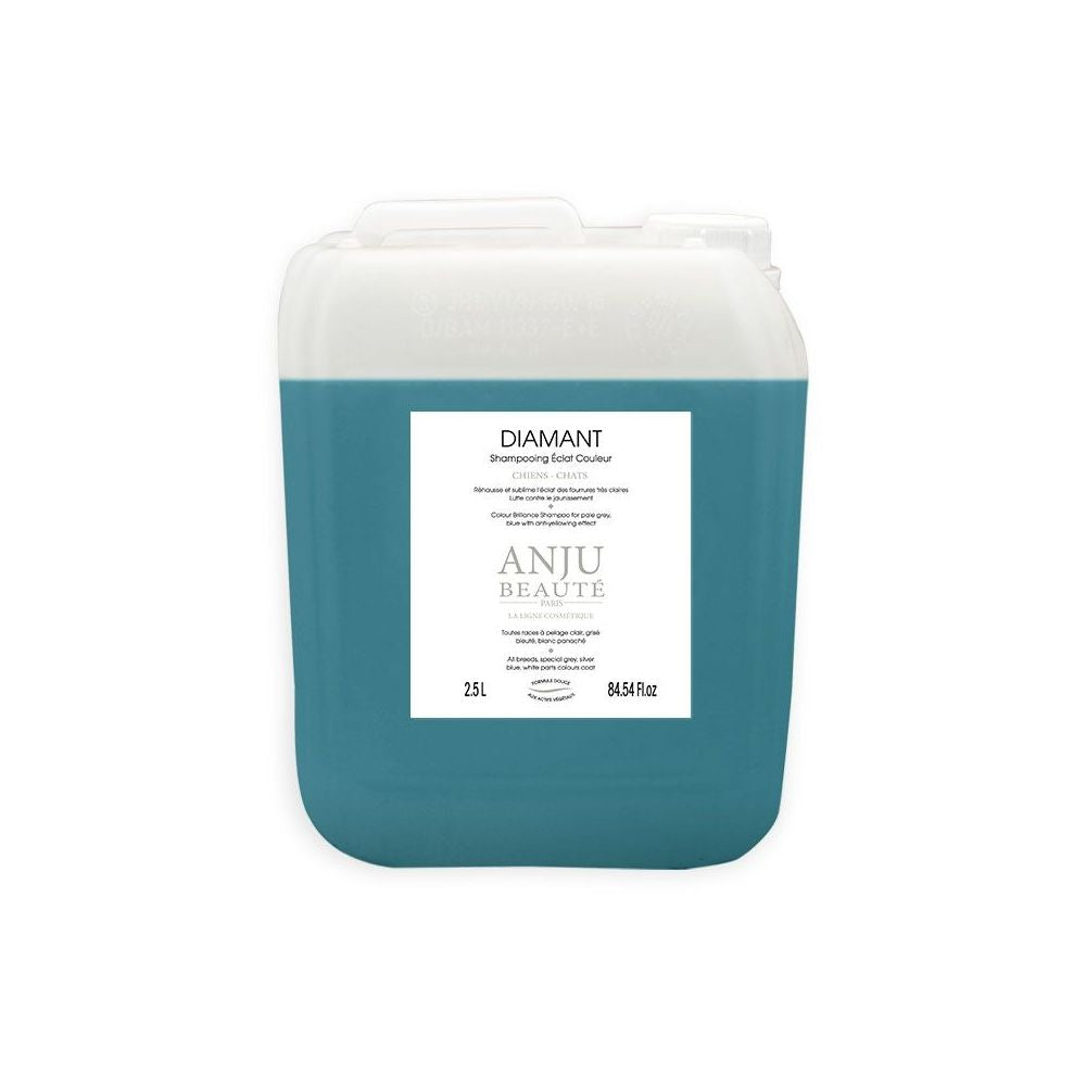 Anju Beauté - Diamant - Shampoing spécial bleu - silver - panachés