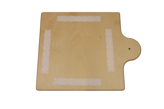 Plateforme carrée excentrée (1 tenon)