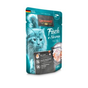 Leonardo - Poisson et crevettes - Sachet 85 g