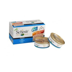 Schesir Cat (Gelée) - Thon - Multipack - Boîtes 6 x 50 g