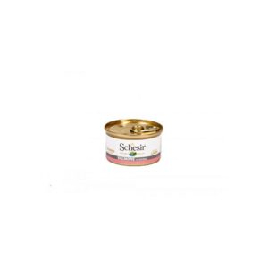 Schesir Cat (Eau de cuisson) - Saumon au naturel - Boîte 85 g
