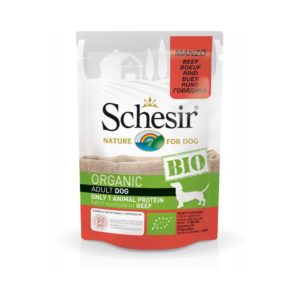 Schesir Dog (Bio Humide) - Saveur bœuf - Sachet 85 g