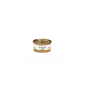 Schesir Cat (Bouillon) - Poulet avec jambon - Boîte 70 g