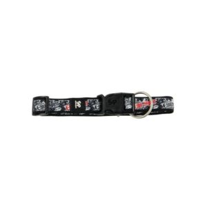 Collier Trend Line noir/rouge