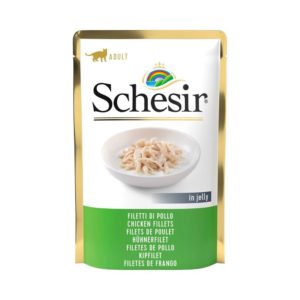 Schesir Cat (Gelée) - Filet de poulet - Sachet 85 g