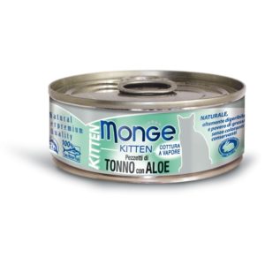 Monge Natural - Kitten - Thon & Aloé 80g