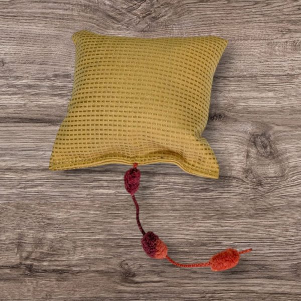 Coussin à la valériane - Moyen - Moutarde