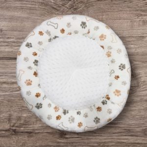 Coussin Douillet - Ø 50 cm - Pattes de chat tout doux